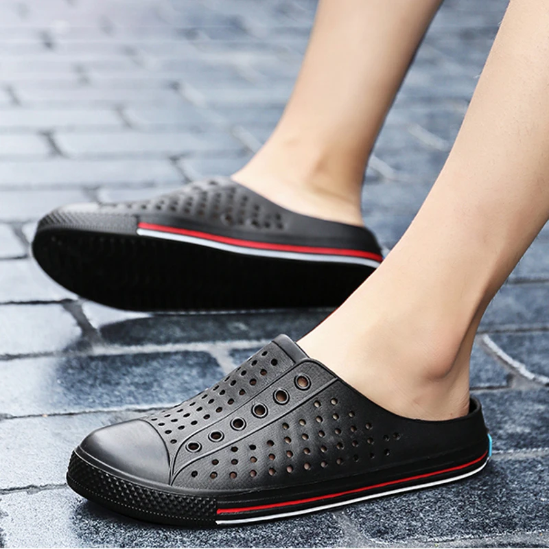 ALEADER Casual Summer Mens Sandals Breathable Slip On Garden Clogs Beach Pool In&outdoor Water Shoes Lightweight Men Flats
ALEADER Casual Summer Mens Sandals Breathable Slip On Garden Clogs Beach Pool In&outdoor Water Shoes Lightweight Men Flats