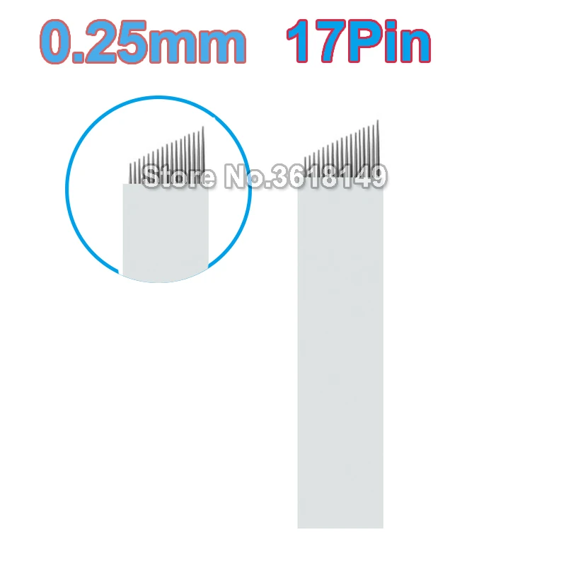 100pcs 0.25mm 15 16 17 18 19 Flex Microblading Needles Permenent Makeup Pins Lamina Agulhas Tebori for Tattoo Manual Eyebrow Pen
100pcs 0.25mm 15 16 17 18 19 Flex Microblading Needles Permenent Makeup Pins Lamina Agulhas Tebori for Tattoo Manual Eyebrow Pen