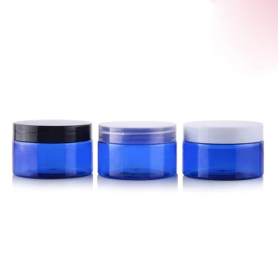 50pcs 100ml /100g Empty blue Cosmetic Cream Jars PET Container Powder Mask Cream Bottle With Plastic Screw Lid
50pcs 100ml /100g Empty blue Cosmetic Cream Jars PET Container Powder Mask Cream Bottle With Plastic Screw Lid