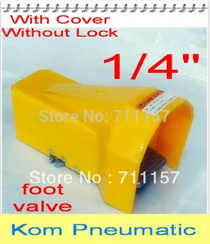 5 Way 2 Position Pneumatic Foot Control Valves Air Pedal Valve 1/4 inch 1/4" BSP 4F210-08G With Cover Guard Manual Acting
5 Way 2 Position Pneumatic Foot Control Valves Air Pedal Valve 1/4 inch 1/4" BSP 4F210-08G With Cover Guard Manual Acting