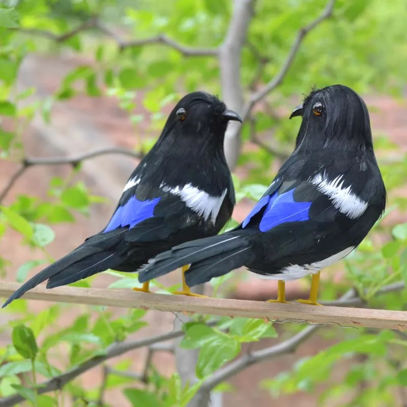 Имитация птицы парные маги Модель около 16 см перья magpie одна партия/2 шт ручной работы, украшение для дома и сада подарок p0878
Имитация птицы парные маги Модель около 16 см перья magpie одна партия/2 шт ручной работы, украшение для дома и сада подарок p0878