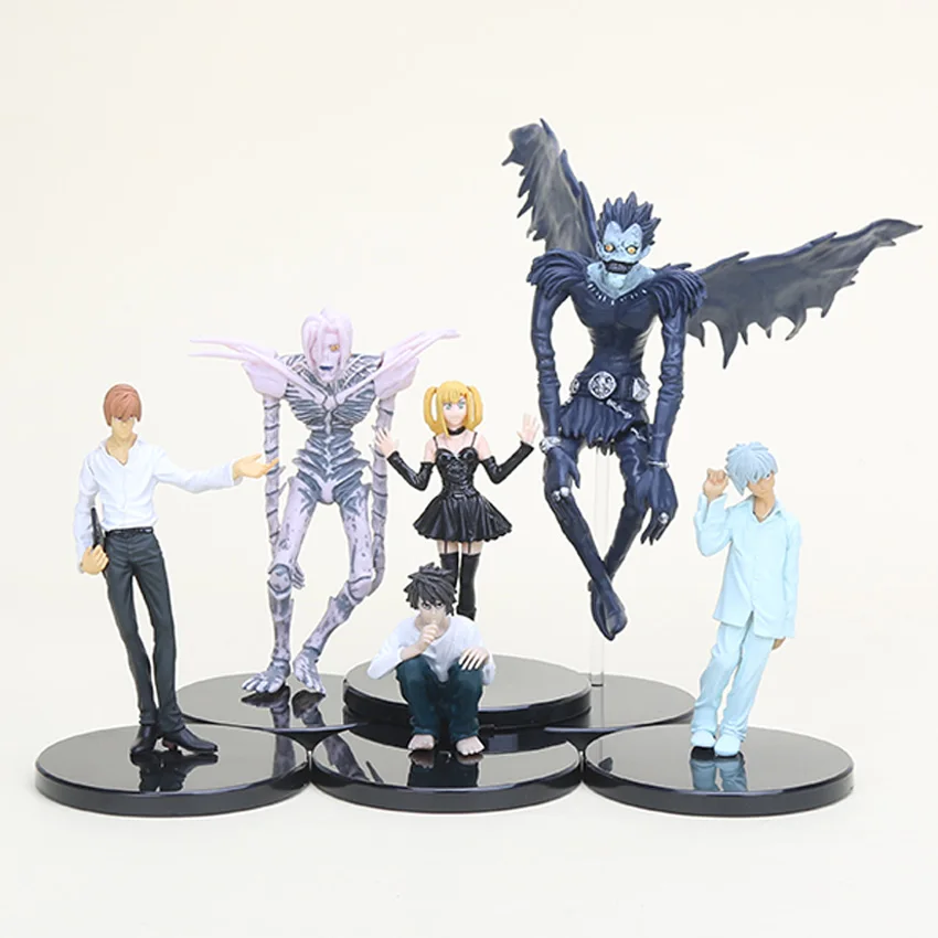 Anime toys Death Note L Killer Ryuuku Rem Misa Amane clown figurine PVC Action Figures Toys
Anime toys Death Note L Killer Ryuuku Rem Misa Amane clown figurine PVC Action Figures Toys