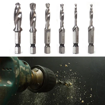 LETAOSK High Quality 6x HSS Metric Spiral Tap Bit Thread Screw M3-M10 Kit Combination Drill Machine
LETAOSK High Quality 6x HSS Metric Spiral Tap Bit Thread Screw M3-M10 Kit Combination Drill Machine