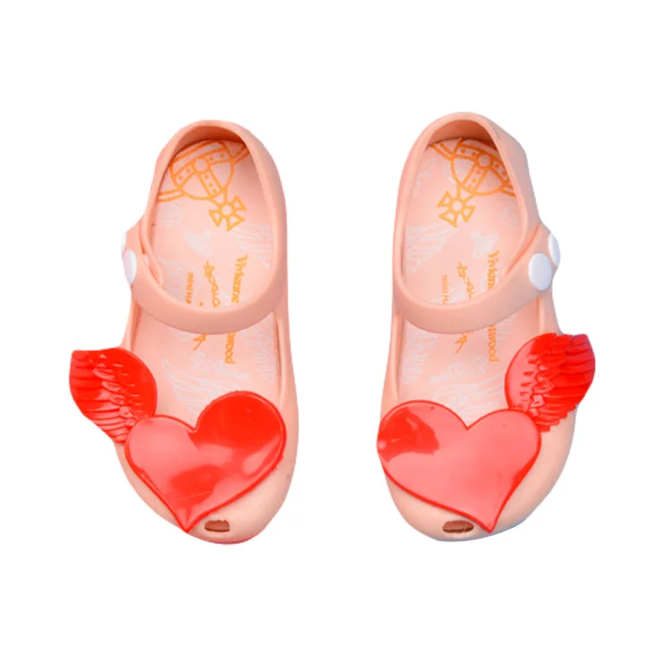 Brand New Melissa New Mini Girls Sandals Love Heart Shoes Knot Shoes Crystal Jelly Sandals Children Shoes Fish Head Shoes
Brand New Melissa New Mini Girls Sandals Love Heart Shoes Knot Shoes Crystal Jelly Sandals Children Shoes Fish Head Shoes