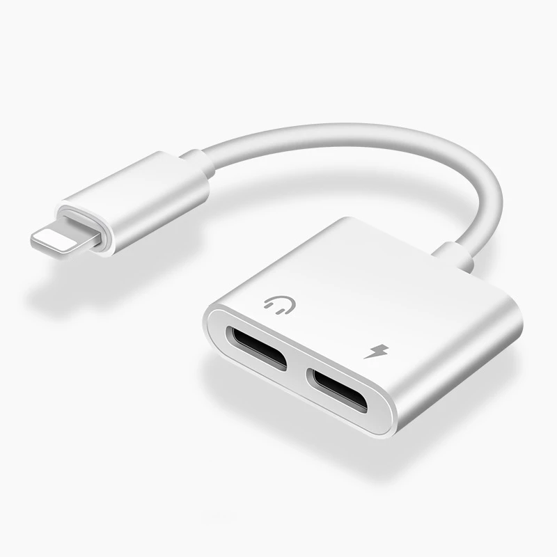 2 in 1 For lightning Double Jack Earphone Aux Adapter For IOS 12.1.4 iPhone 7 8 Plus X Audio Charge Splitter Adapter Converter
2 in 1 For lightning Double Jack Earphone Aux Adapter For IOS 12.1.4 iPhone 7 8 Plus X Audio Charge Splitter Adapter Converter