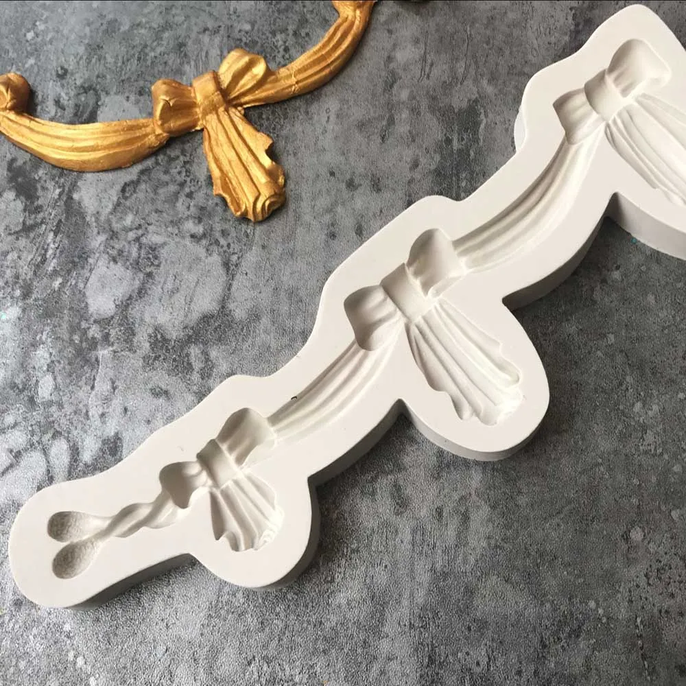 Sugarcraft Bow Shape silicone mold fondant mold cake decorating tools chocolate gumpaste mold K087
Sugarcraft Bow Shape silicone mold fondant mold cake decorating tools chocolate gumpaste mold K087