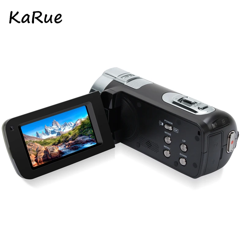 karue HD-302 1080P Digital Video Camera 2.7" LCD Screen 16X Digital Camera 24MP Anti-shake Camcorder DV Camcorder DVR
karue HD-302 1080P Digital Video Camera 2.7" LCD Screen 16X Digital Camera 24MP Anti-shake Camcorder DV Camcorder DVR