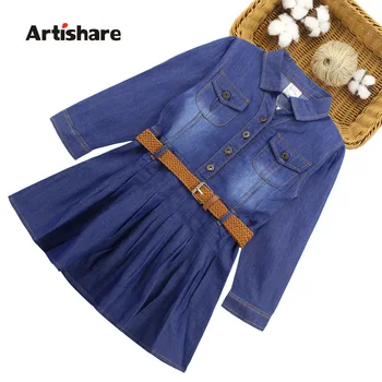 Dresses For Girls Long Sleeve Denim Dress Girls Spring Autumn Dress Kids Teenage Kids Clothes Girls Summer 2019
Dresses For Girls Long Sleeve Denim Dress Girls Spring Autumn Dress Kids Teenage Kids Clothes Girls Summer 2019