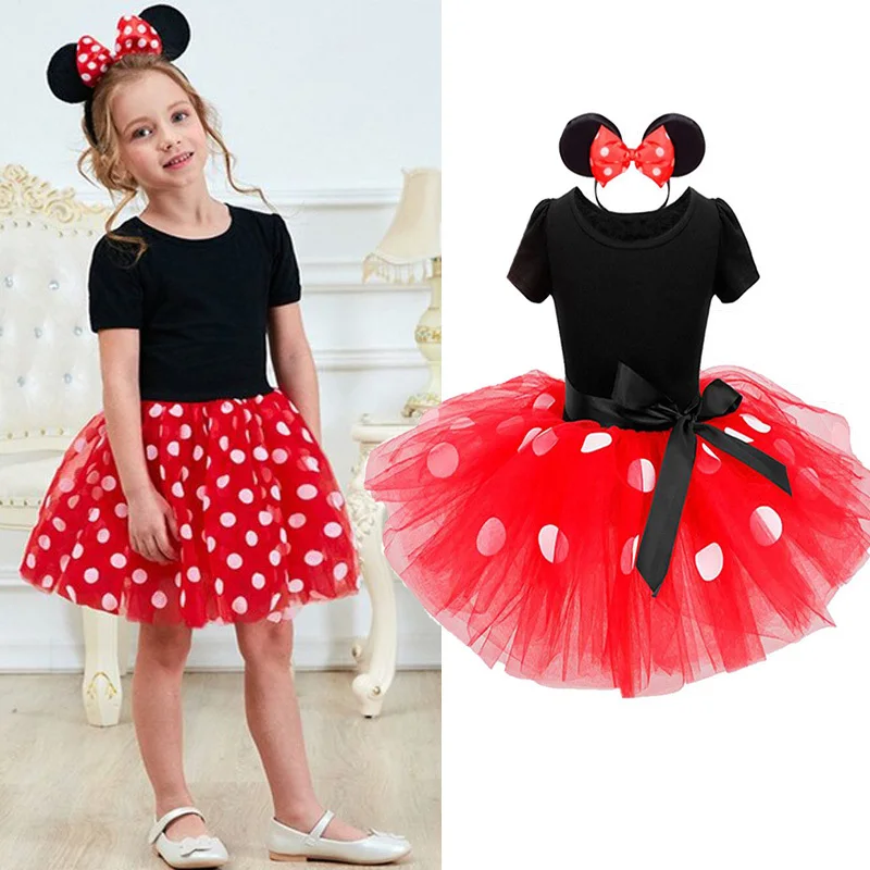 Baby Birthday Party Minnie Tutu Dress Easter Cosplay Mouse Dress Kids Costume Chlidren Girls Lace Flower Dresses For 1-6Y Kids
Baby Birthday Party Minnie Tutu Dress Easter Cosplay Mouse Dress Kids Costume Chlidren Girls Lace Flower Dresses For 1-6Y Kids