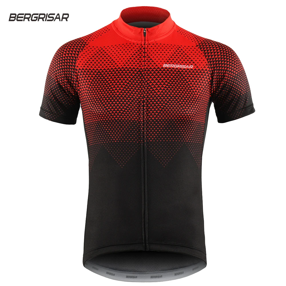 BERGRISAR Men Cycling Jersey Summer Racing Riding Tops Quick Dry MTB Bike Bicycle Short Sleeve Shirts Clothing Maillot 8006
BERGRISAR Men Cycling Jersey Summer Racing Riding Tops Quick Dry MTB Bike Bicycle Short Sleeve Shirts Clothing Maillot 8006