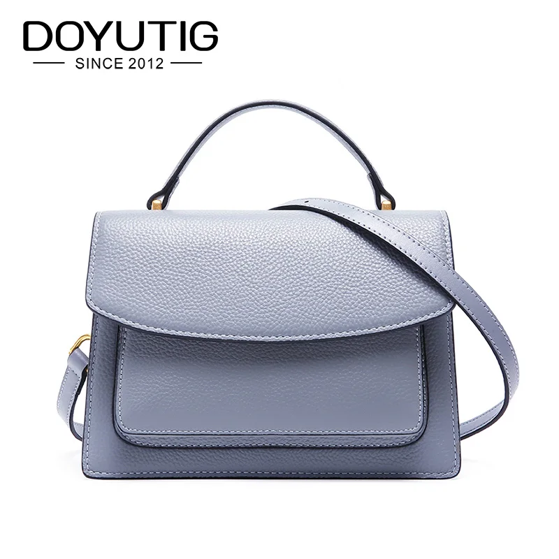DOYUTIG Business Style Women's Genuine Leather Square Flap Lady Fashion New Crossbody Bag Real Cow Leather Shoulder Bags F654
DOYUTIG Business Style Women's Genuine Leather Square Flap Lady Fashion New Crossbody Bag Real Cow Leather Shoulder Bags F654