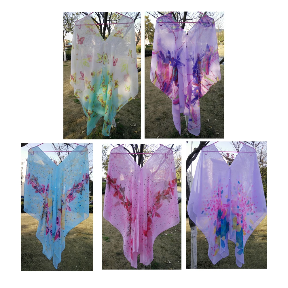 2016 Hot Selling Summer Swimsuit Cover-Ups Chiffion Smooth and Soft Feeling Swimwear Cover up Butterfly and Flower Design
2016 Hot Selling Summer Swimsuit Cover-Ups Chiffion Smooth and Soft Feeling Swimwear Cover up Butterfly and Flower Design