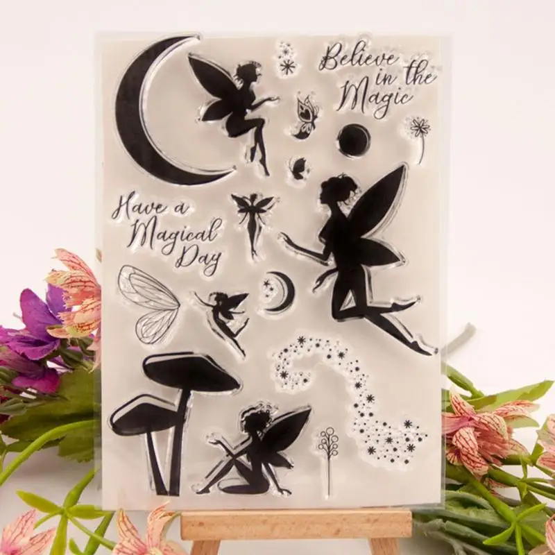 Fairy Transparent Clear Stamp Silicone Seal Tableware for DIY Scrapbooking Album Craft Card Making Gift Students Supplies
Fairy Transparent Clear Stamp Silicone Seal Tableware for DIY Scrapbooking Album Craft Card Making Gift Students Supplies