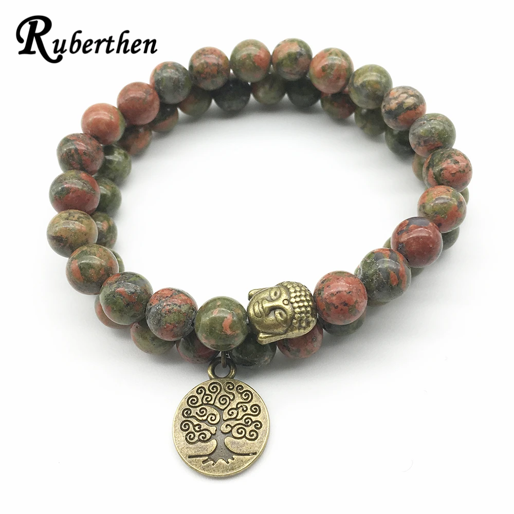 Ruberthen Top Sale 2018 New Men`s Bracelet Set Trendy Design Buddish Unakite Bracelet Tree of Life Charm Balance Bracelet 
Ruberthen Top Sale 2018 New Men`s Bracelet Set Trendy Design Buddish Unakite Bracelet Tree of Life Charm Balance Bracelet