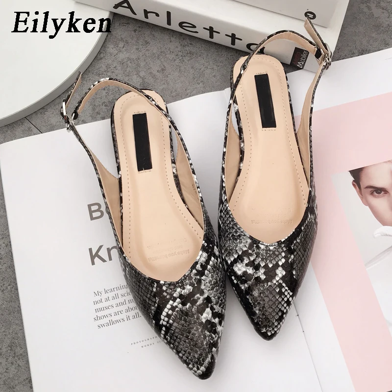 Eilyken Women PU Leather Pointed Toe Sandals Buckle Strap Ladies Flats Casual Shoes Female Zapatos Mujer Serpentine
Eilyken Women PU Leather Pointed Toe Sandals Buckle Strap Ladies Flats Casual Shoes Female Zapatos Mujer Serpentine
