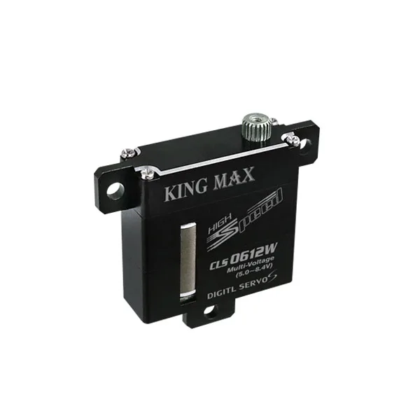 KingMax CLS0612W 23g 7kg.cm digital wing servo Coreless motor X10 mini same size Customized product
KingMax CLS0612W 23g 7kg.cm digital wing servo Coreless motor X10 mini same size Customized product