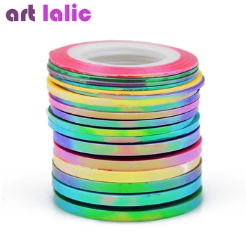 3Pcs/6Pcs Nail Striping Tape Line Stickers Mermaid Candy Color Design Adhesive Nail Roll Decals For Manicure DIY Tools
3Pcs/6Pcs Nail Striping Tape Line Stickers Mermaid Candy Color Design Adhesive Nail Roll Decals For Manicure DIY Tools