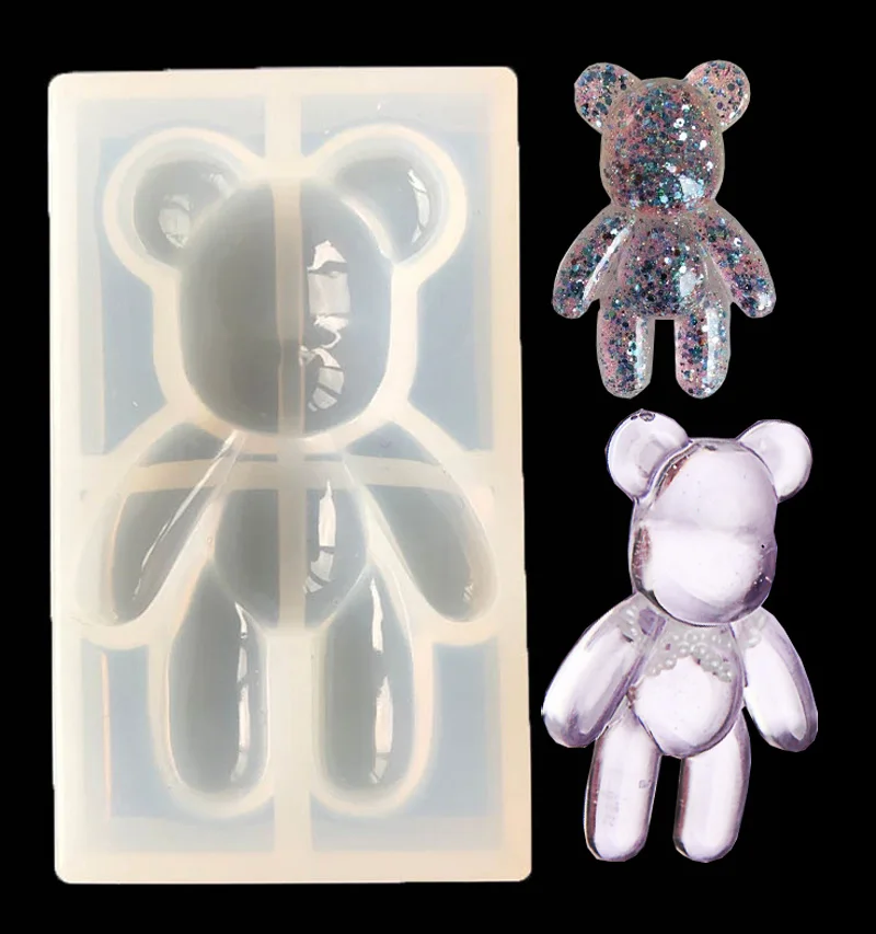APRICOT 1pcs DIY Water Drop Epoxy Silicone Mold Crystal Diamond Mobile phone pendant Mould Bear Shape Resin Casting Mould
APRICOT 1pcs DIY Water Drop Epoxy Silicone Mold Crystal Diamond Mobile phone pendant Mould Bear Shape Resin Casting Mould