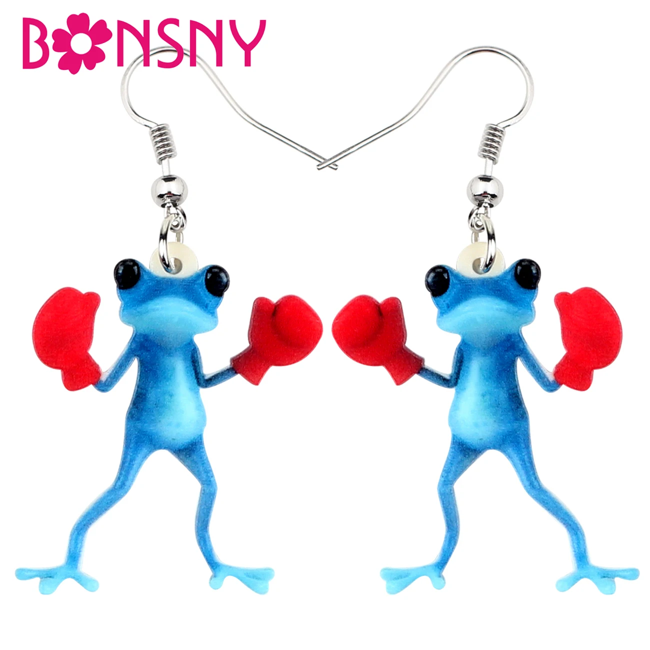 Bonsny Acrylic Boxer Blue Frog Earrings Drop Dangle Funny Cute Animal Jewelry For Women Girls Gift Brincos Accessories Party New
Bonsny Acrylic Boxer Blue Frog Earrings Drop Dangle Funny Cute Animal Jewelry For Women Girls Gift Brincos Accessories Party New