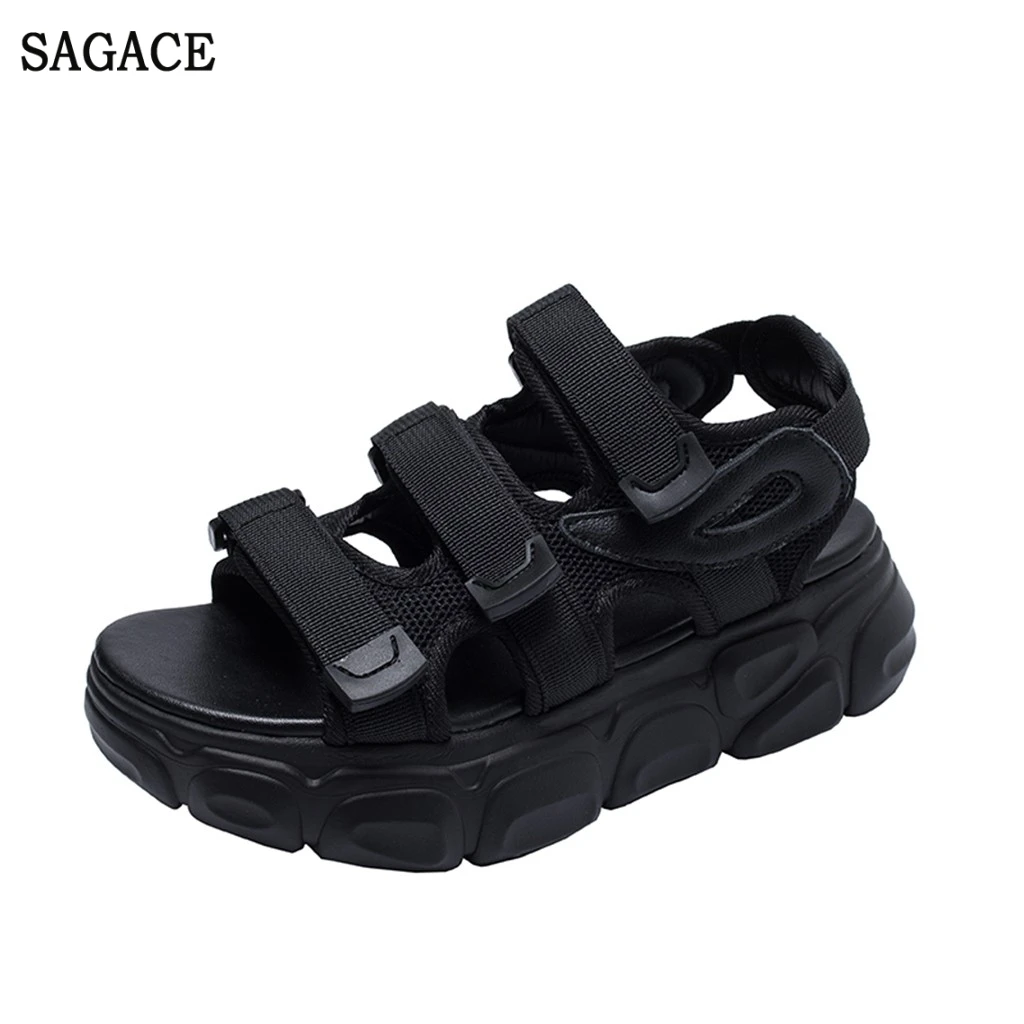 SAGACE Summer Women Ladies Sport Neutral Open Toe Solid Casual Platforms Sandals Shoes Sexy High Quality Outsid Ladies Shoes
SAGACE Summer Women Ladies Sport Neutral Open Toe Solid Casual Platforms Sandals Shoes Sexy High Quality Outsid Ladies Shoes
