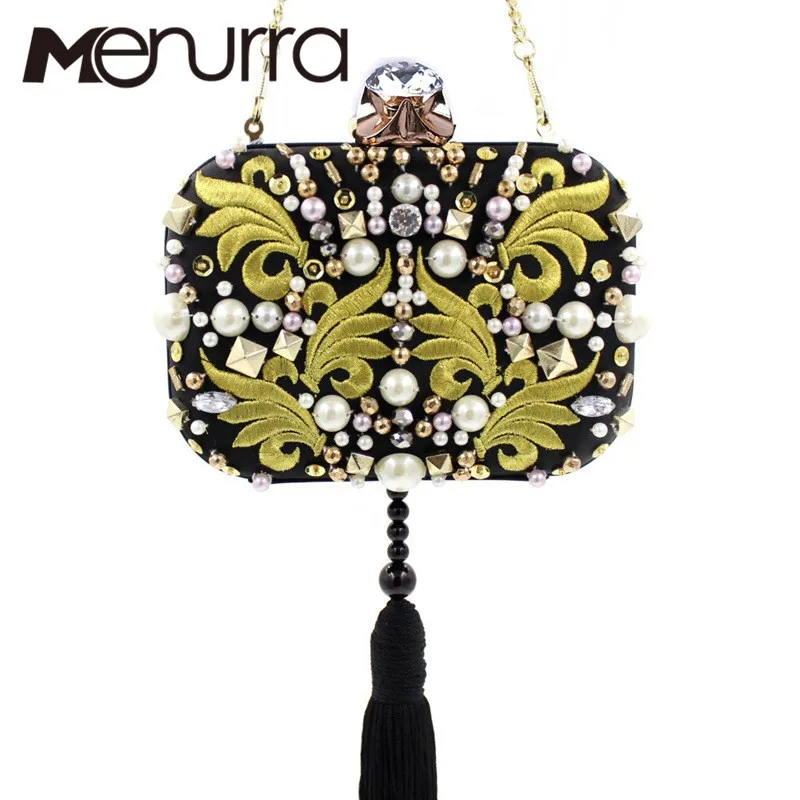 MENURRA Women Clutch Bag Ladies Tassel Evening Clutches Purses High Quality Clutches With Chain
MENURRA Women Clutch Bag Ladies Tassel Evening Clutches Purses High Quality Clutches With Chain