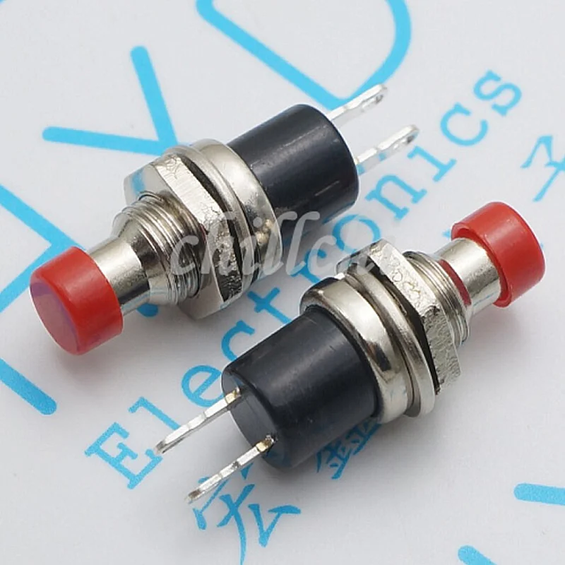 100PCS / PBS-110 Small push button switch 6MM 7MM button reset jog no lock switch
100PCS / PBS-110 Small push button switch 6MM 7MM button reset jog no lock switch