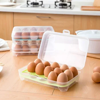 15 Egg Storage Shelf Storage Box Plastic Egg Box Drawer Stacking Kitchen Refrigerator Storage Box
15 Egg Storage Shelf Storage Box Plastic Egg Box Drawer Stacking Kitchen Refrigerator Storage Box