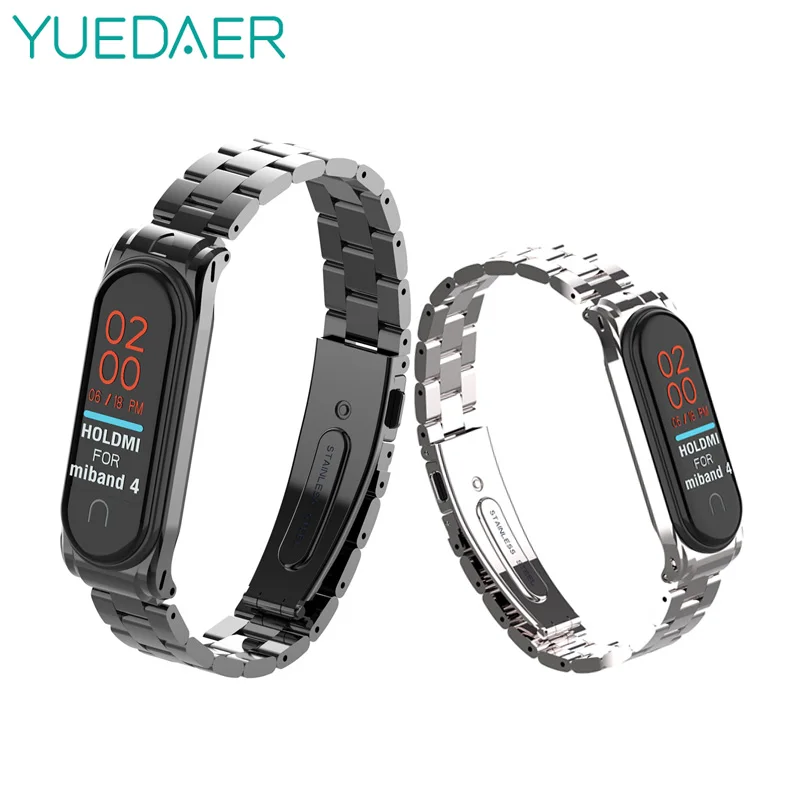 Stainless Steel Bracelet Band For Xiaomi Mi Band 4 Metal Solid Mi Band 3 Strap For Xiaomi Mi Band 3 Smart Wristband Replacement
Stainless Steel Bracelet Band For Xiaomi Mi Band 4 Metal Solid Mi Band 3 Strap For Xiaomi Mi Band 3 Smart Wristband Replacement