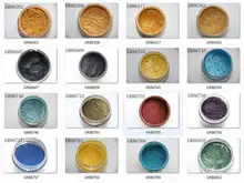 Kosmetik Alami Mutiara Pigmen Mika Bubuk Aman Digunakan untuk Lipstik Makeup Eyeshadow, Sabun(China)