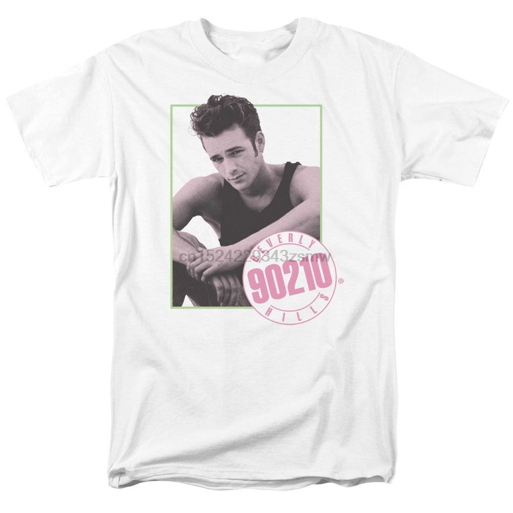 

Beverly Hills 90210 Tv Show Dylan Mckay Luke Perry Picture Adult S-2Xl Men& Crew Neck Short-Sleeve Printing Machine T Shirts