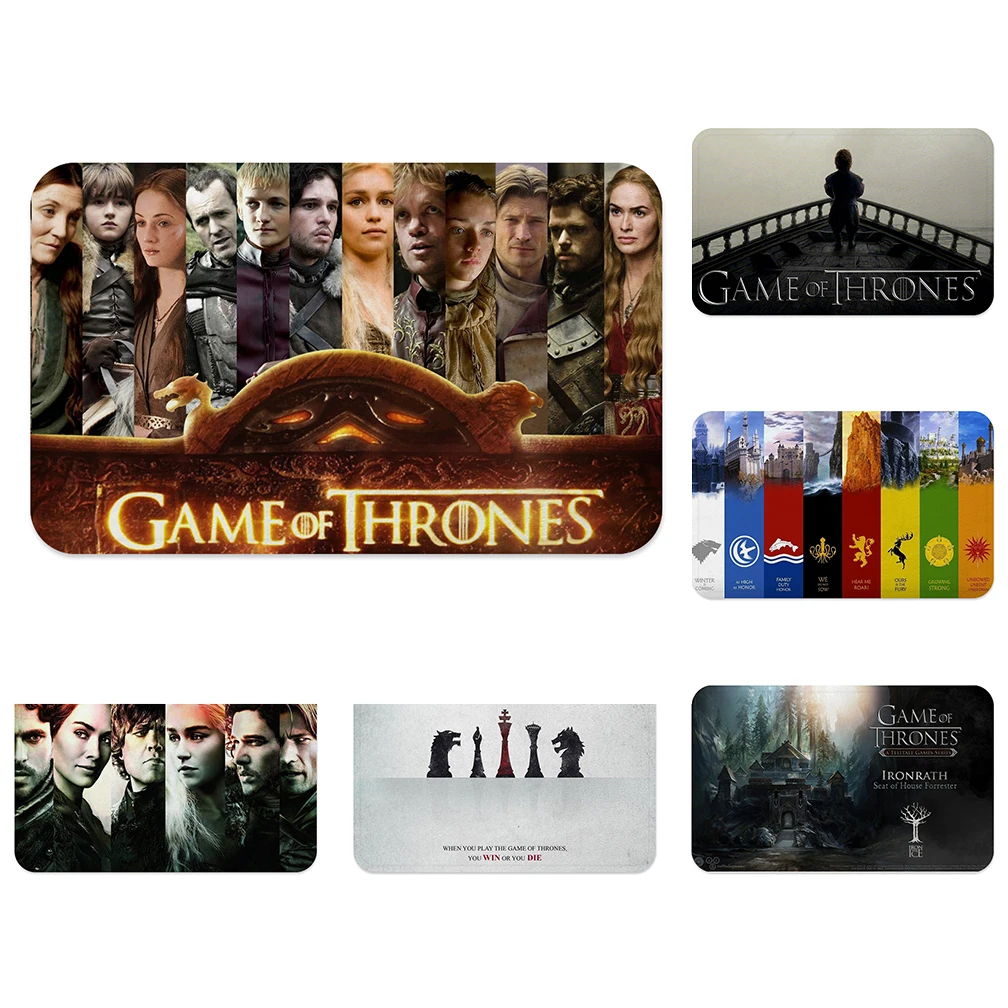 Vintage Game of Thrones Flag Doormat Bath Kitchen Carpet Decorative Anti-Slip Mats Room Car Floor Bar Rugs Door Home Decor Gift
Vintage Game of Thrones Flag Doormat Bath Kitchen Carpet Decorative Anti-Slip Mats Room Car Floor Bar Rugs Door Home Decor Gift