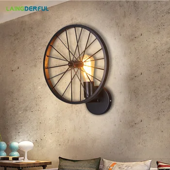 Retro Round Tire Creative Lifting Pulley Wall Light Dining Room Restaurant Aisle Corridor Pub Cafe Wall Lamp Bra Wall Sconce
Retro Round Tire Creative Lifting Pulley Wall Light Dining Room Restaurant Aisle Corridor Pub Cafe Wall Lamp Bra Wall Sconce