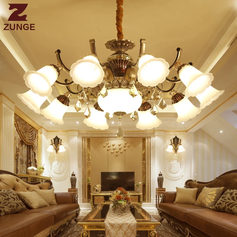 Modern LED luxury crystal Chandelier Lights Z352 in the Living Room large wrought iron lighting fixtures lampadari
Modern LED luxury crystal Chandelier Lights Z352 in the Living Room large wrought iron lighting fixtures lampadari