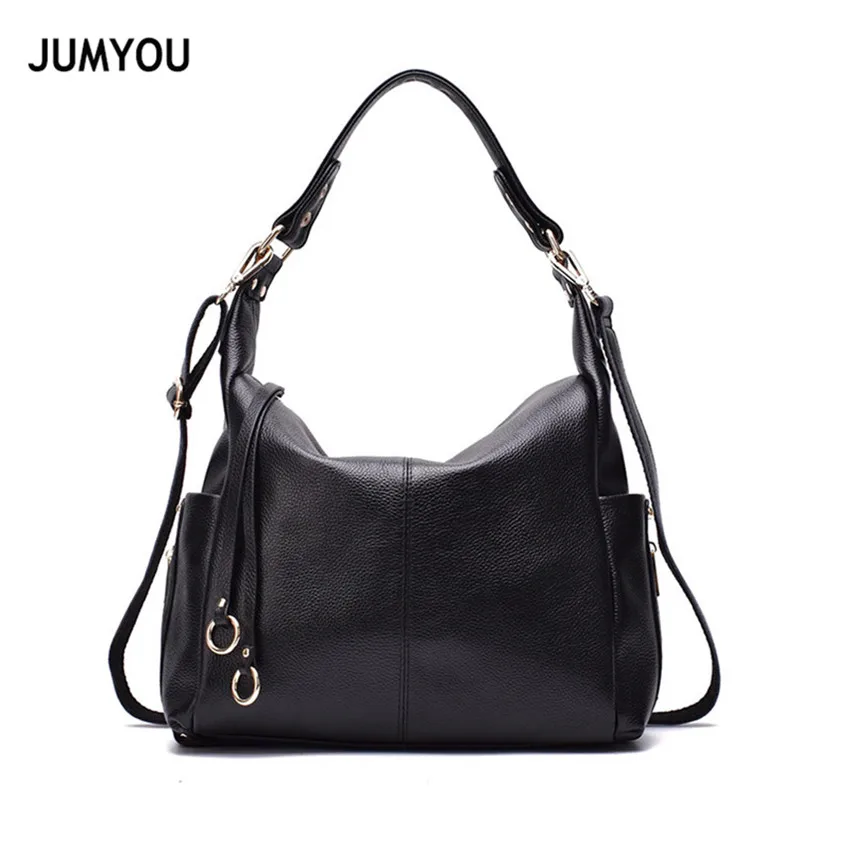 Genuine Leather Handbags For Female Fashion Simple Soft Hobos Black Solid Handbags For For Ladies Real Leather Cross body Bags
Genuine Leather Handbags For Female Fashion Simple Soft Hobos Black Solid Handbags For For Ladies Real Leather Cross body Bags