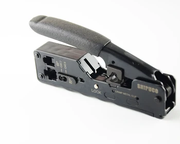 High quality Network Telecom Crimping Tool for RJ45 RJ11 RJ12 Cat7 Cat6A Cat5e Cat5 Modular Plugs Metal Plier Crimper Tool Combo
High quality Network Telecom Crimping Tool for RJ45 RJ11 RJ12 Cat7 Cat6A Cat5e Cat5 Modular Plugs Metal Plier Crimper Tool Combo