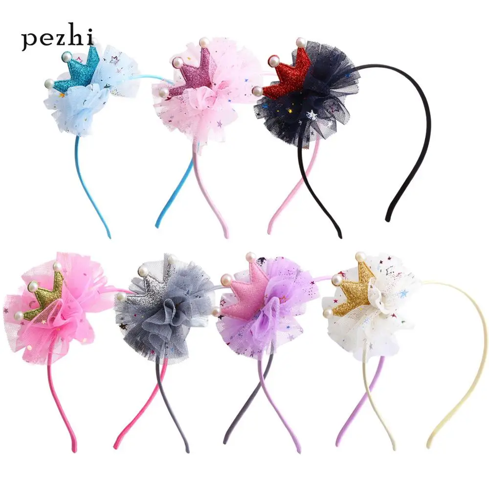 7pcs New European and American jewelry children's hair accessories headdress cute girl mesh crown headband
7pcs New European and American jewelry children's hair accessories headdress cute girl mesh crown headband