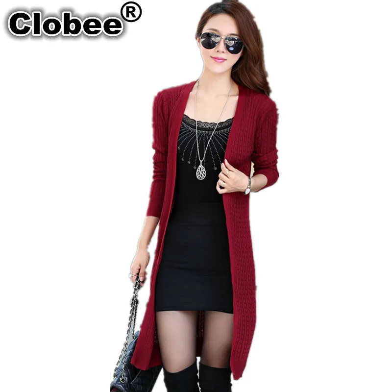 Clobee Autumn And Winter Cotton Knitting kimono Elegant Long Cardigan Sweater Women Outerwear Sweater Cardigan Women Plus Size
Clobee Autumn And Winter Cotton Knitting kimono Elegant Long Cardigan Sweater Women Outerwear Sweater Cardigan Women Plus Size