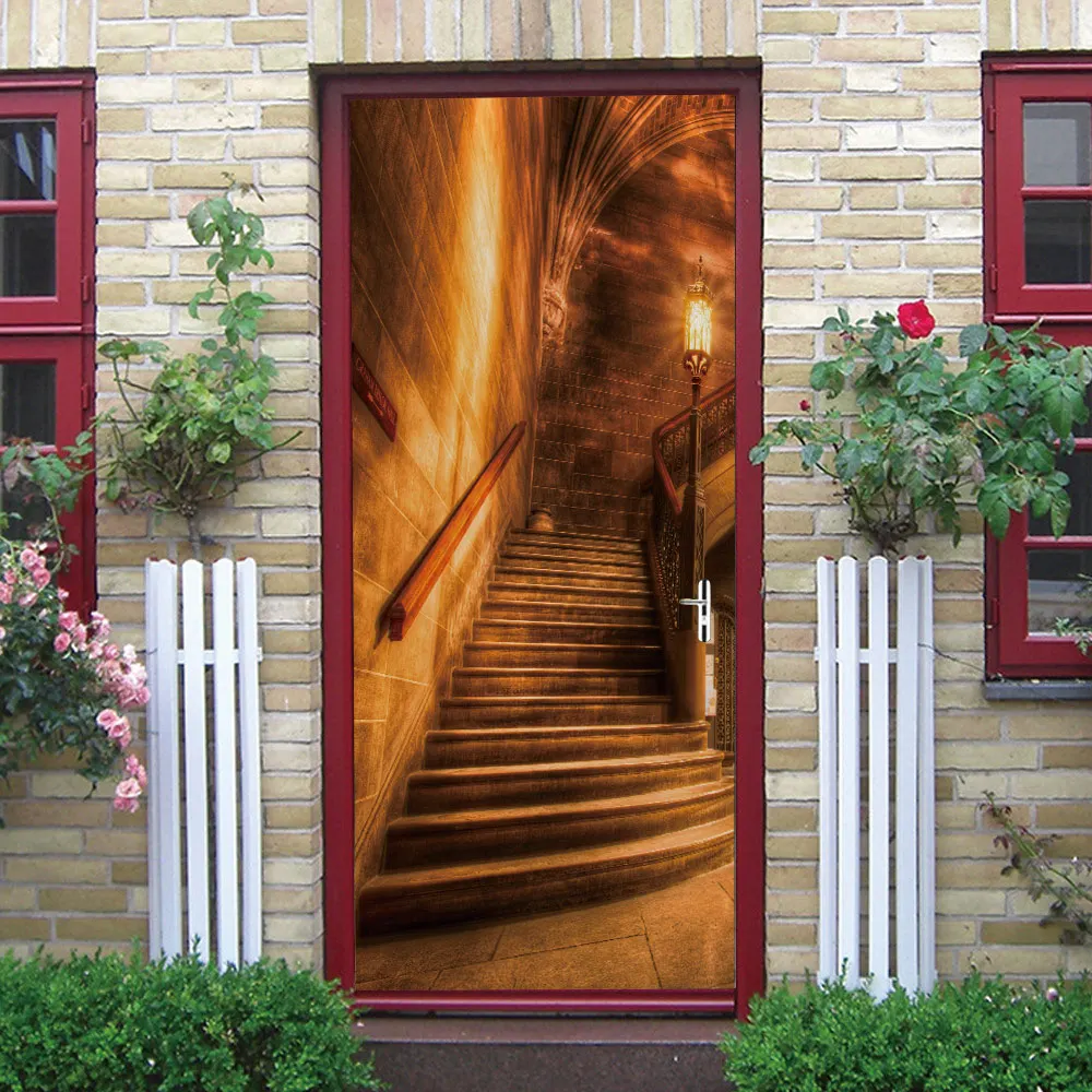 Stone Step Art Decor Home Creative Waterproof DIY 3D Door Stickers for Wall Living Room Home Door Decor Decoration Accessories
Stone Step Art Decor Home Creative Waterproof DIY 3D Door Stickers for Wall Living Room Home Door Decor Decoration Accessories