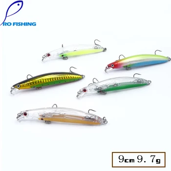 Fishing Lure Floating Minnow 9cm 9.7g 5pcs Salmon Peche Hard Baits Wobblers For Trout Hook 3D Eyes Fishing Tackle
Fishing Lure Floating Minnow 9cm 9.7g 5pcs Salmon Peche Hard Baits Wobblers For Trout Hook 3D Eyes Fishing Tackle