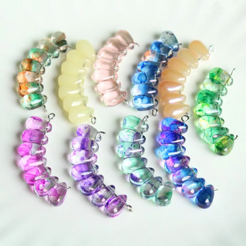 6x9MM 10Pcs/Pack Mixed Colors Teardrop Oval Crystal Beads Clear Water Drop Glass Beads For Jewelry Making DIY Bracelet Necklace
6x9MM 10Pcs/Pack Mixed Colors Teardrop Oval Crystal Beads Clear Water Drop Glass Beads For Jewelry Making DIY Bracelet Necklace