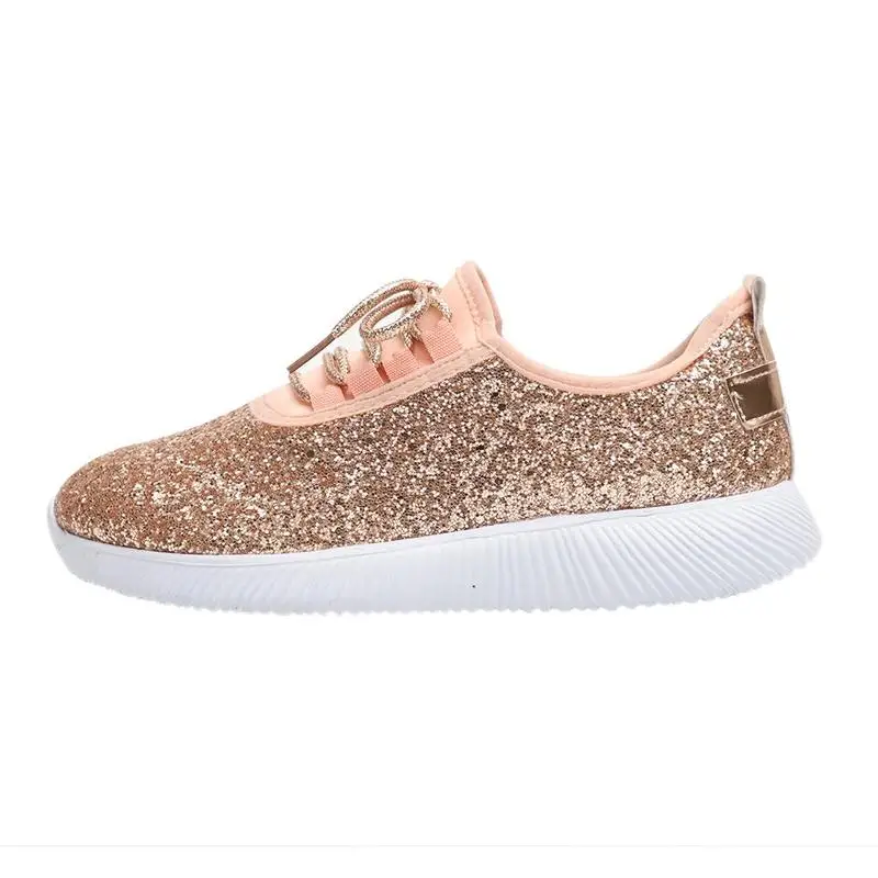 2019 Fashion Women's Flats Sparkling Glitter Bling Jogger Sneaker Lightweight Golden Rose/Black 5 Color Elastic Shoes 35-40
2019 Fashion Women's Flats Sparkling Glitter Bling Jogger Sneaker Lightweight Golden Rose/Black 5 Color Elastic Shoes 35-40