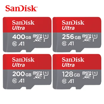 

SanDisk 400GB MicroSD Memory Card 256GB 200GB TF Card 128GB 64GB A1 C10 UHS-I 32GB 16GB SDHC SDXC Carte For Smartphone 100MB/s