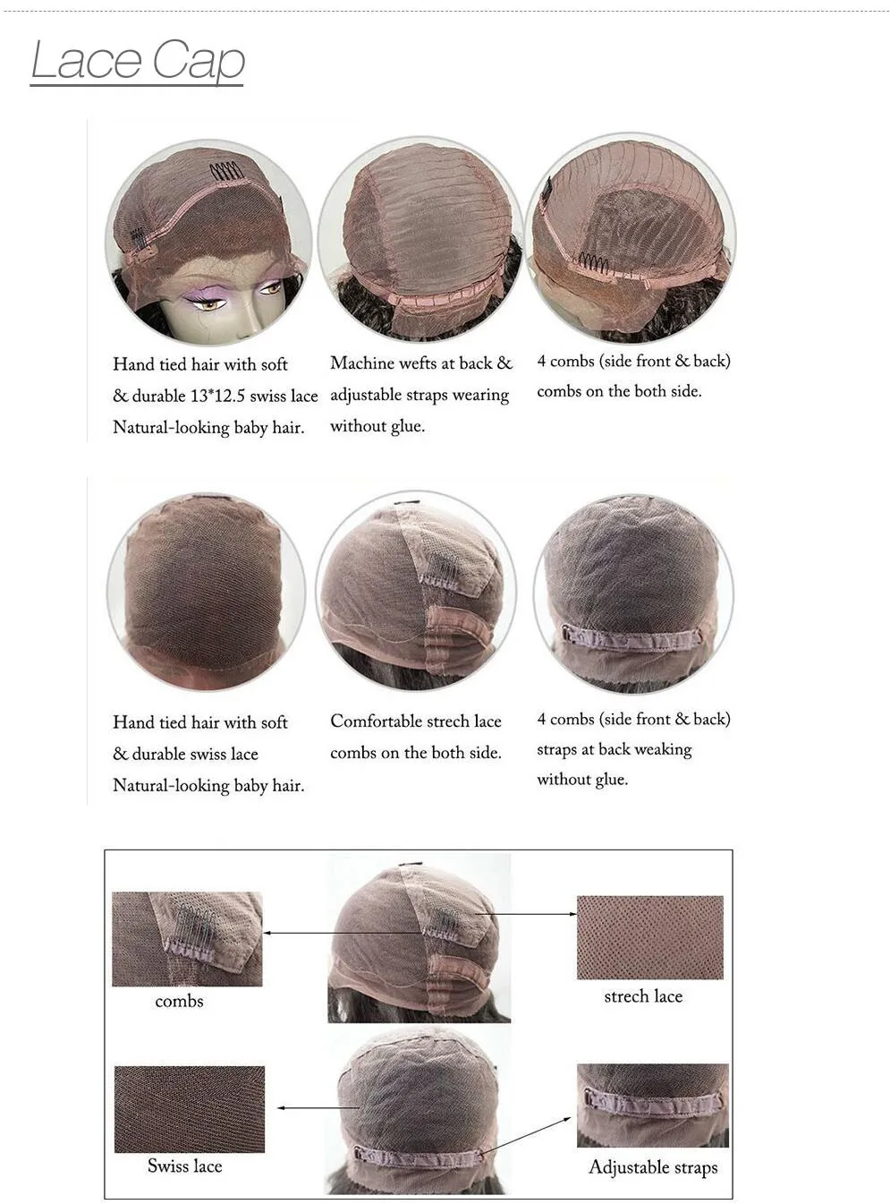 Lace cap