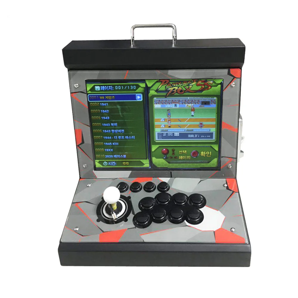 Box 9 Mini bartop game machine Arcade Video Game Console 1388/1500 in 1 Box 6s for 1 Player 15 inch screen Pandora box
Box 9 Mini bartop game machine Arcade Video Game Console 1388/1500 in 1 Box 6s for 1 Player 15 inch screen Pandora box