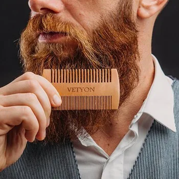 Beard Comb Pocket Wooden Mustache Grooming Wood Combs Portable Hair Mustache Grooming Styling Tool
Beard Comb Pocket Wooden Mustache Grooming Wood Combs Portable Hair Mustache Grooming Styling Tool