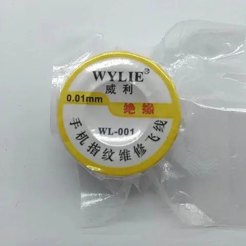 fly jump Wire 0.02mm Copper Soldering Wire Jump Line for iPhone nand cpu baseband fingerprint Chip Repair ipad open circuit
fly jump Wire 0.02mm Copper Soldering Wire Jump Line for iPhone nand cpu baseband fingerprint Chip Repair ipad open circuit