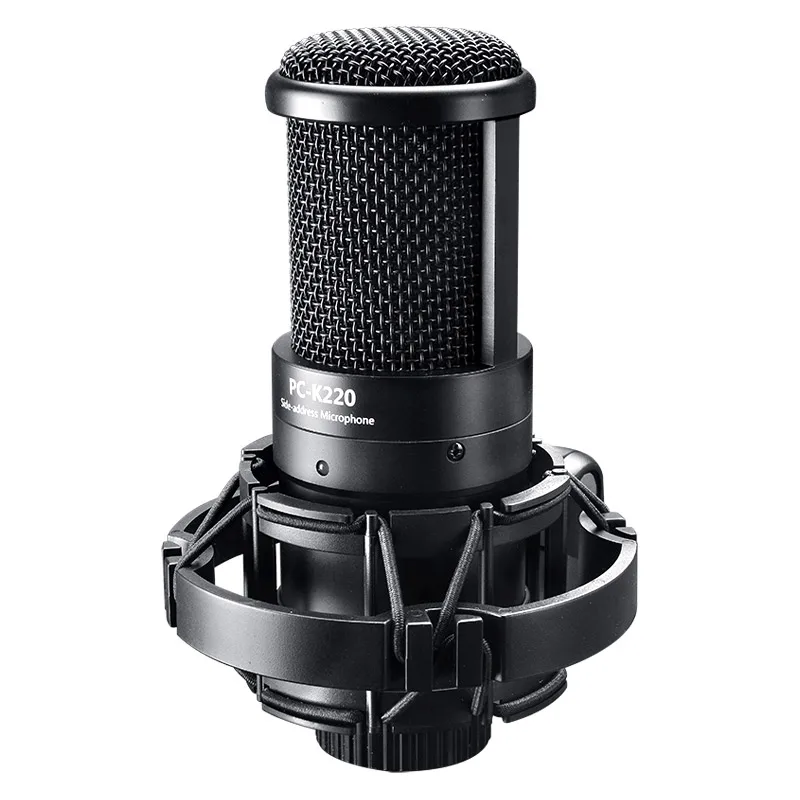 Takstar PC-K220 capacitor Side-address Microphone computer mics use for Webcast, network K song, personal recording ect
Takstar PC-K220 capacitor Side-address Microphone computer mics use for Webcast, network K song, personal recording ect