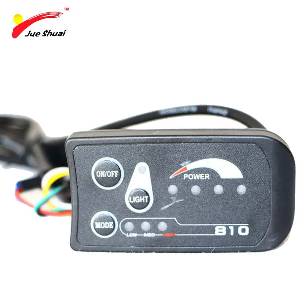 JS 36V Electric Bike Bicycle LED Display Controller Waterproof Connector 810 Control Panel Cycling Accessories Components
JS 36V Electric Bike Bicycle LED Display Controller Waterproof Connector 810 Control Panel Cycling Accessories Components
