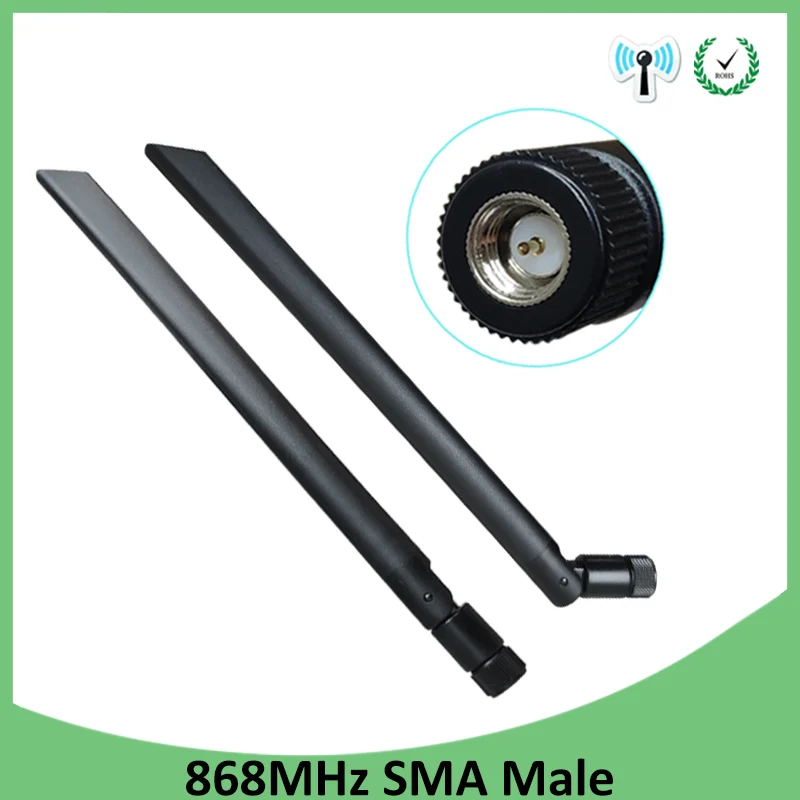 20pcs 868MHz 915MHz Antenna 5dbi SMA Male Connector GSM 915 MHz 868 MHz antena outdoor signal repeater antenne Lorawan
20pcs 868MHz 915MHz Antenna 5dbi SMA Male Connector GSM 915 MHz 868 MHz antena outdoor signal repeater antenne Lorawan
