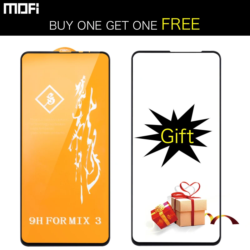 Mofi For Xiaomi Mi Mix 3 Screen Protector Glass For Xiaomi Mi Mix3 Tempered Glass Black White Full Cover 2 Pcs/Lot Mimix3 Film
Mofi For Xiaomi Mi Mix 3 Screen Protector Glass For Xiaomi Mi Mix3 Tempered Glass Black White Full Cover 2 Pcs/Lot Mimix3 Film